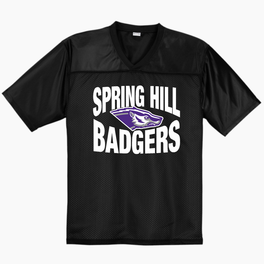 Spring Hill Badgers <span class="pdp-name-mascot">Spring Hill Badgers</span> Sport-Tek Men's Posicharge Replica Jersey