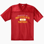 Newberry Youth Football And Cheer Panthers <span class="pdp-name-mascot">Newberry Youth Football And Cheer Panthers</span> Sport-Tek Men's Posicharge Replica Jersey Front Thumbnail