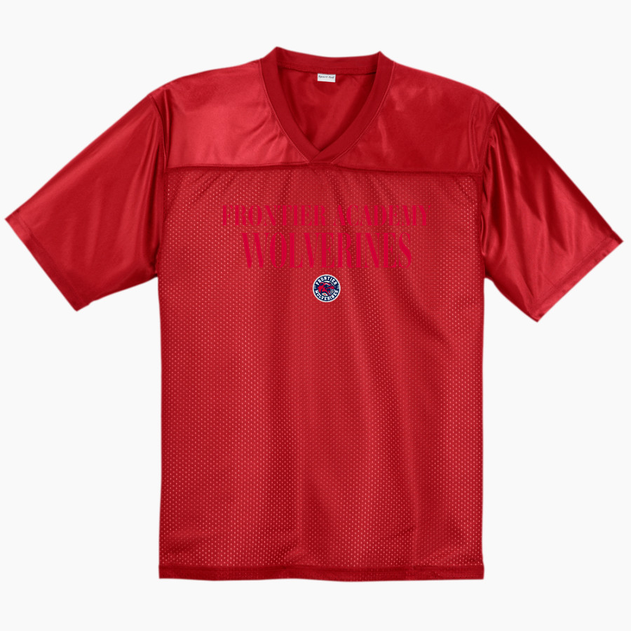 Frontier Academy Wolverines <span class="pdp-name-mascot">Frontier Academy Wolverines</span> Sport-Tek Men's Posicharge Replica Jersey