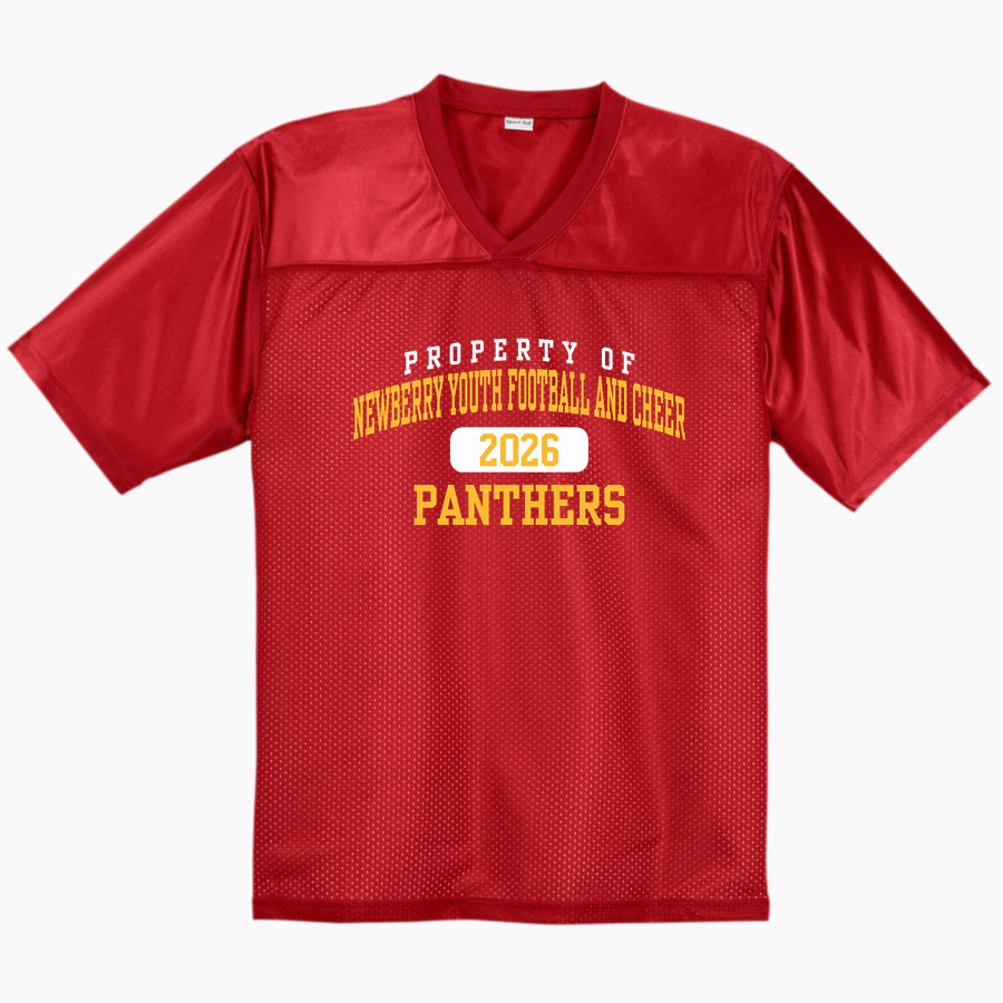 Newberry Youth Football And Cheer Panthers <span class="pdp-name-mascot">Newberry Youth Football And Cheer Panthers</span> Sport-Tek Men's Posicharge Replica Jersey