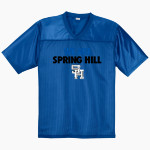 Spring Hill Panthers <span class="pdp-name-mascot">Spring Hill Panthers</span> Sport-Tek Men's Posicharge Replica Jersey Front Thumbnail