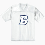 Brandeis Judges Online Store <span class="pdp-name-mascot">Brandeis Judges</span> Sport-Tek Men's Posicharge Replica Jersey Front Thumbnail