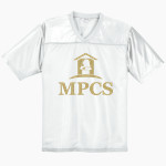 Manassas Park Cougars Sport-Tek Men's Posicharge Replica Jersey Front Thumbnail