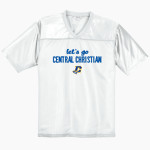 Central Christian Tigers Sport-Tek Men's Posicharge Replica Jersey Front Thumbnail
