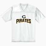 CRAWFORD HIGH SCHOOL PIRATES <span class="pdp-name-mascot">CRAWFORD PIRATES</span> Sport-Tek Men's Posicharge Replica Jersey Front Thumbnail