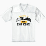 HIGHLAND HIGH SCHOOL HUSKIES Sport-Tek Men's Posicharge Replica Jersey Front Thumbnail
