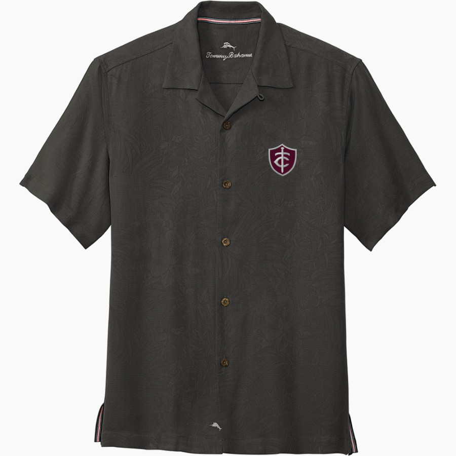 Trinity Warriors <span class="pdp-name-mascot">Trinity Christian Warriors</span> Tommy Bahama Men's Tropic Isles Short Sleeve Shirt