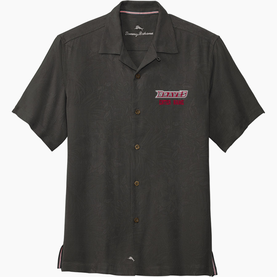PEQUEA VALLEY HIGH SCHOOL BRAVES <span class="pdp-name-mascot">PEQUEA VALLEY BRAVES</span> Tommy Bahama Men's Tropic Isles Short Sleeve Shirt