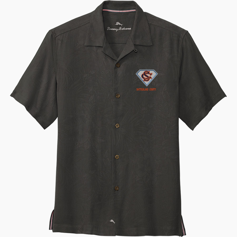 Switzerland County Pacers <span class="pdp-name-mascot">Switzerland County Pacers</span> Tommy Bahama Men's Tropic Isles Short Sleeve Shirt