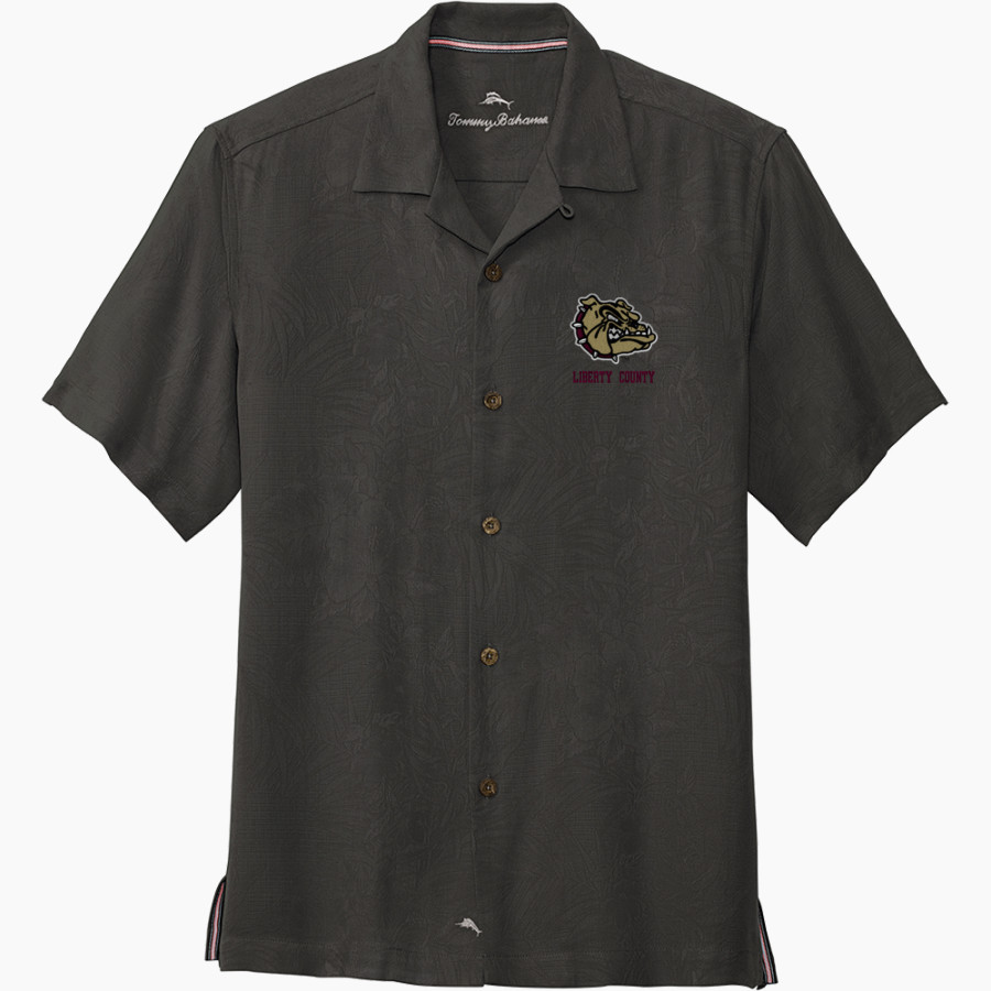 LIBERTY COUNTY HIGH SCHOOL BULLDOGS <span class="pdp-name-mascot">LIBERTY COUNTY BULLDOGS</span> Tommy Bahama Men's Tropic Isles Short Sleeve Shirt