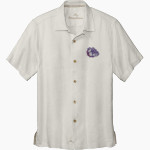 BEMENT MIDDLE SCHOOL BULLDOGS Tommy Bahama Men's Tropic Isles Short Sleeve Shirt Front Thumbnail