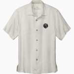 UC Santa Cruz Banana Slugs Tommy Bahama Men's Tropic Isles Short Sleeve Shirt Front Thumbnail