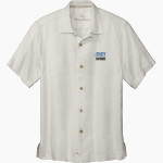 JERSEY COMMUNITY HIGH SCHOOL PANTHERS Tommy Bahama Men's Tropic Isles Short Sleeve Shirt Front Thumbnail
