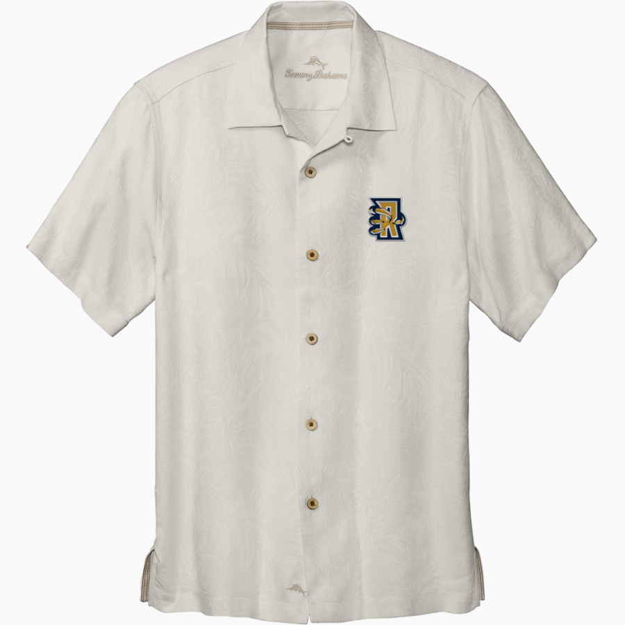 Rham Raptors <span class="pdp-name-mascot">Rham Sachems</span> Tommy Bahama Men's Tropic Isles Short Sleeve Shirt