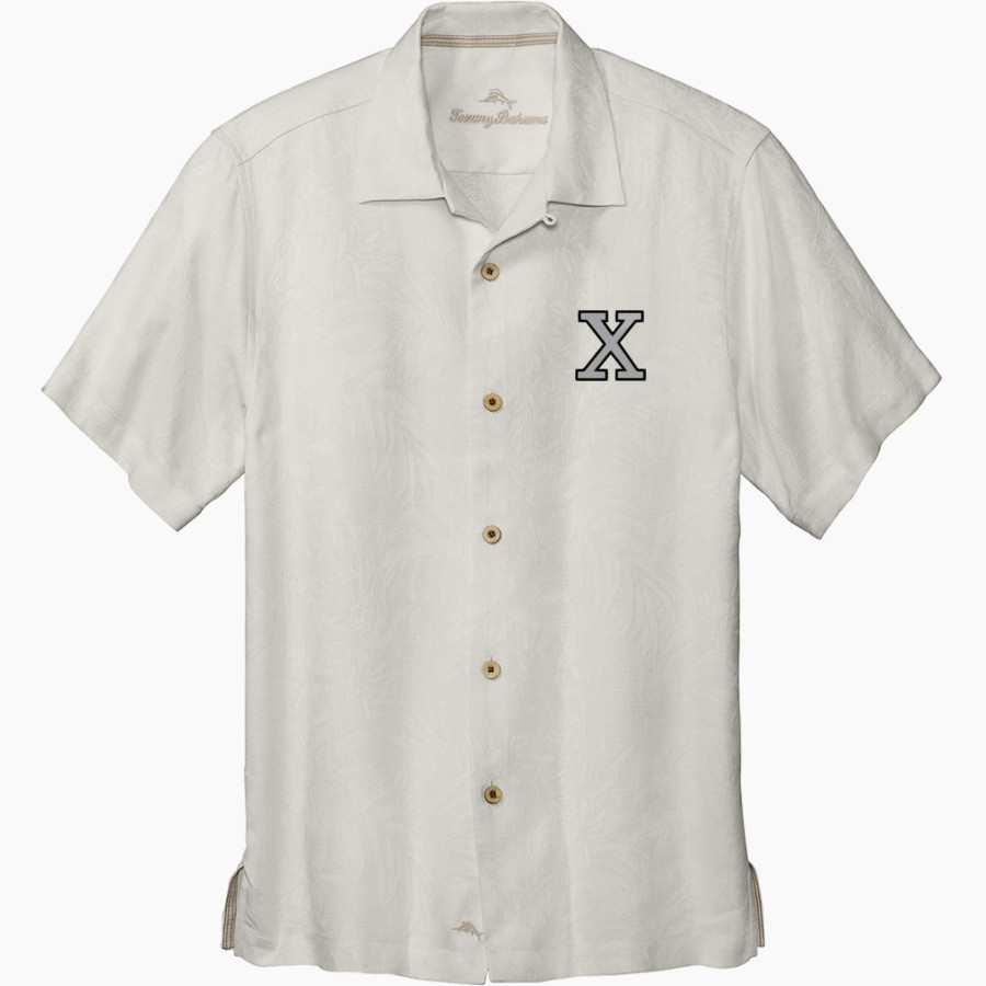 Xavier Falcons <span class="pdp-name-mascot">Xavier Falcons</span> Tommy Bahama Men's Tropic Isles Short Sleeve Shirt