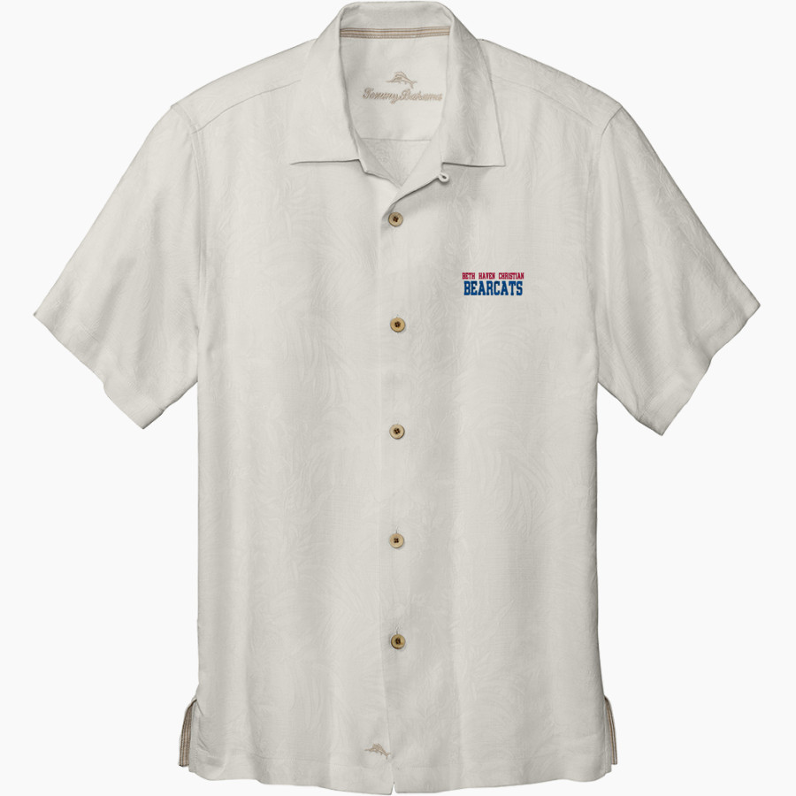BETH HAVEN CHRISTIAN School Online Apparel Store <span class="pdp-name-mascot">BETH HAVEN CHRISTIAN BEARCATS</span> Tommy Bahama Men's Tropic Isles Short Sleeve Shirt