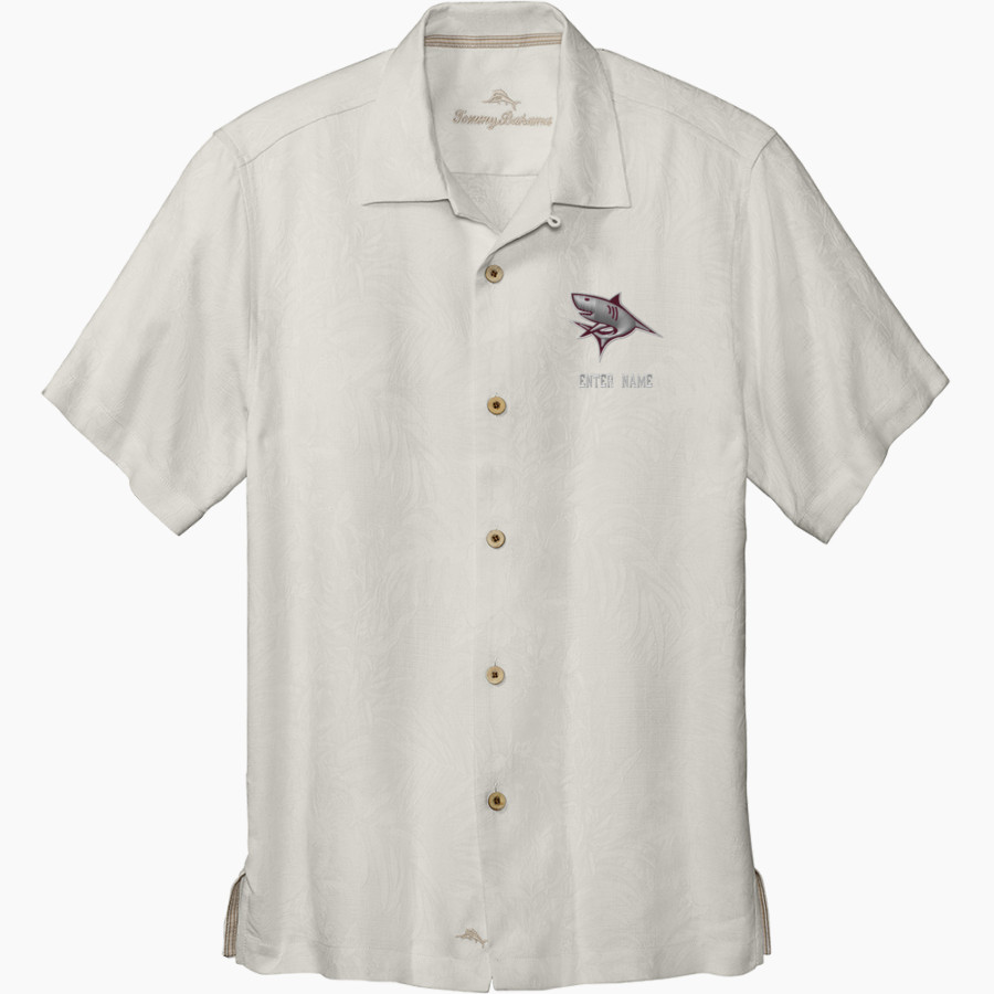 SFHS Sharks <span class="pdp-name-mascot">St. Francis Sharks</span> Tommy Bahama Men's Tropic Isles Short Sleeve Shirt