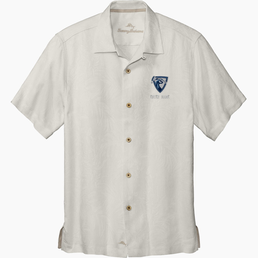 Upper Iowa University Peacocks Tommy Bahama Men's Tropic Isles Short Sleeve Shirt