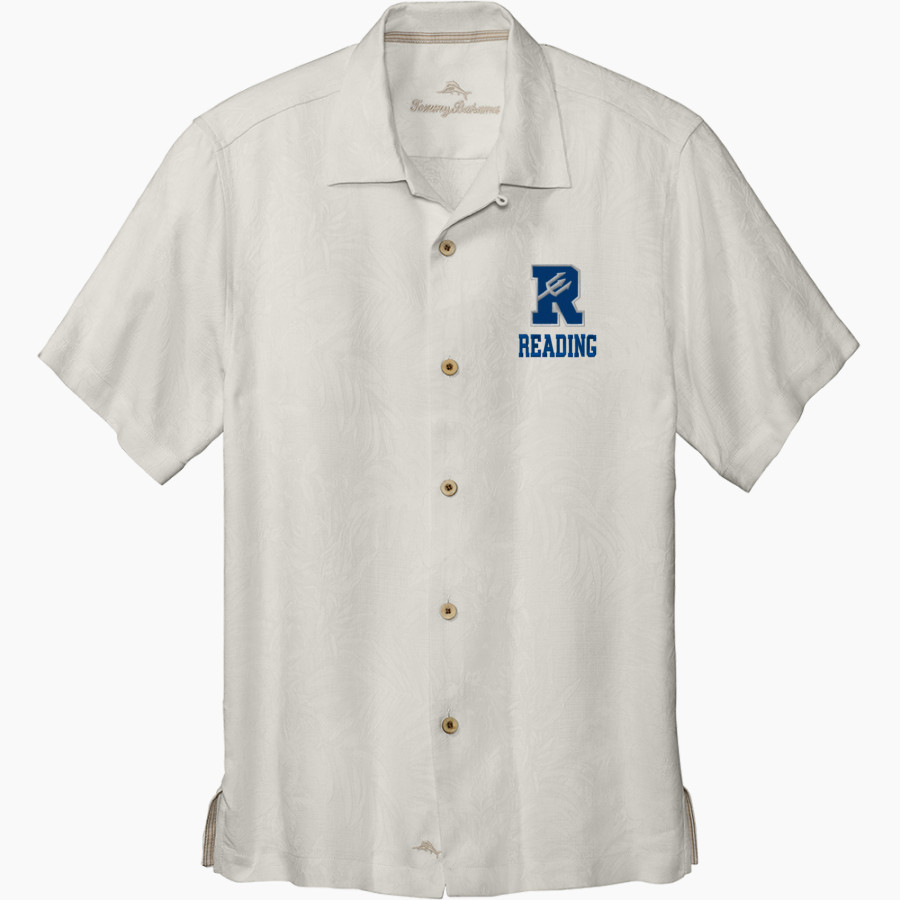 READING SENIOR HIGH SCHOOL BLUE DEVILS <span class="pdp-name-mascot">READING BLUE DEVILS</span> Tommy Bahama Men's Tropic Isles Short Sleeve Shirt
