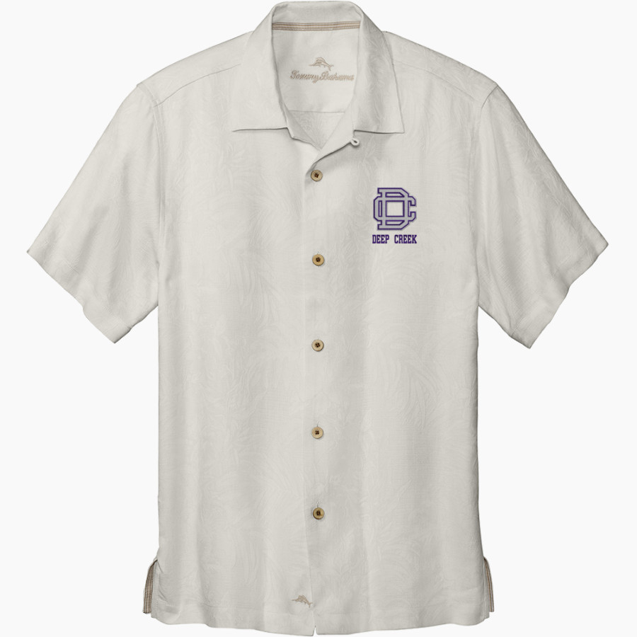 Deep Creek Hornets Tommy Bahama Men's Tropic Isles Short Sleeve Shirt