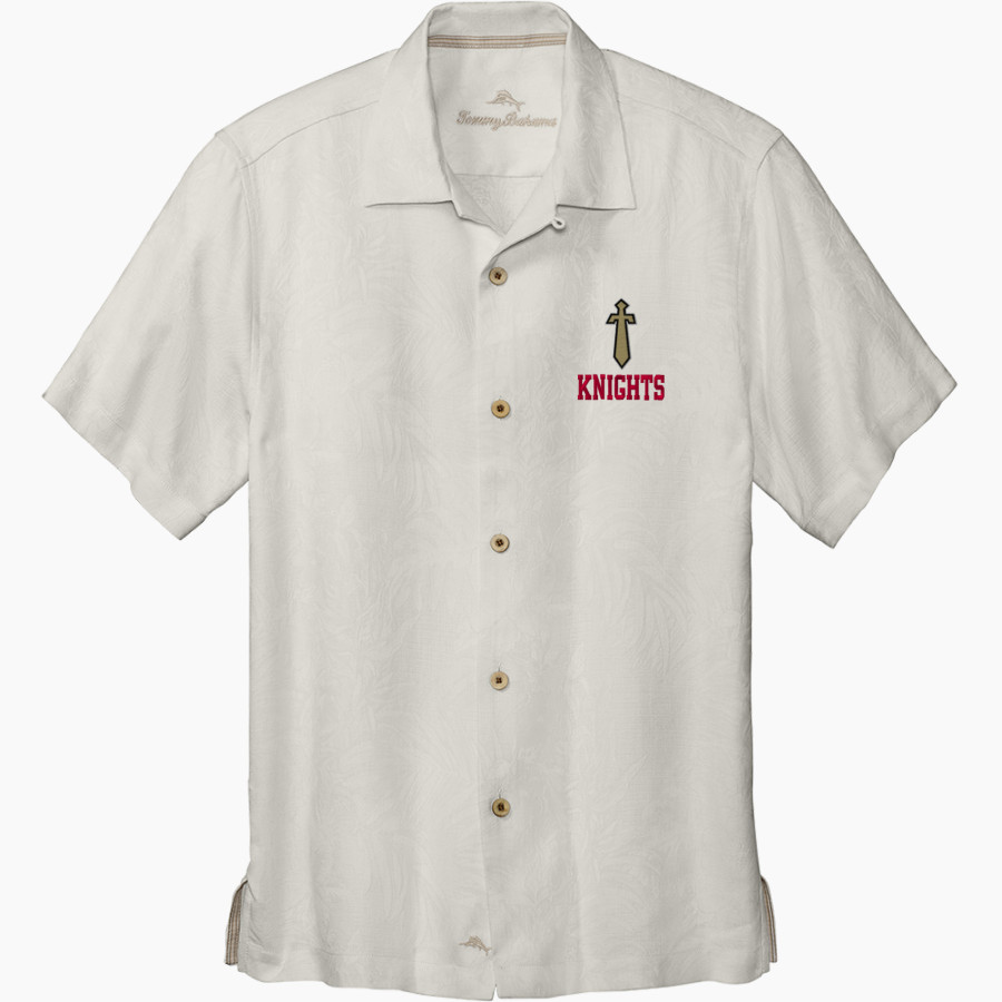 ALAH HIGH SCHOOL KNIGHTS <span class="pdp-name-mascot">ARTHUR KNIGHTS</span> Tommy Bahama Men's Tropic Isles Short Sleeve Shirt