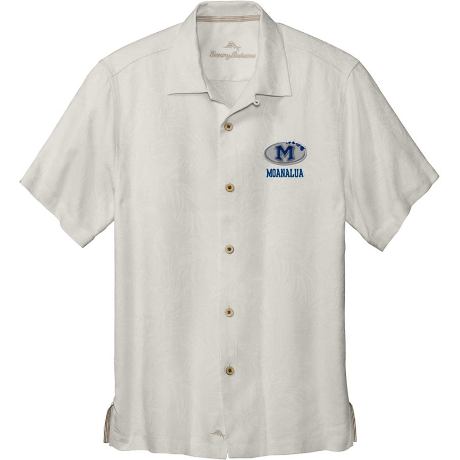 Moanalua Na Menehune <span class="pdp-name-mascot">Moanalua Menehunes</span> Tommy Bahama Men's Tropic Isles Short Sleeve Shirt