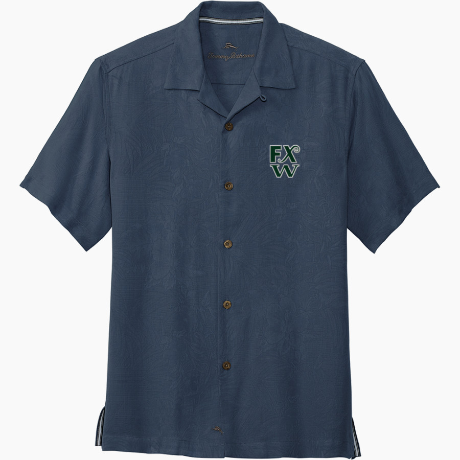 Frances Xavier Warde Jaguars <span class="pdp-name-mascot">Frances Xavier Warde School Jaguars</span> Tommy Bahama Men's Tropic Isles Short Sleeve Shirt