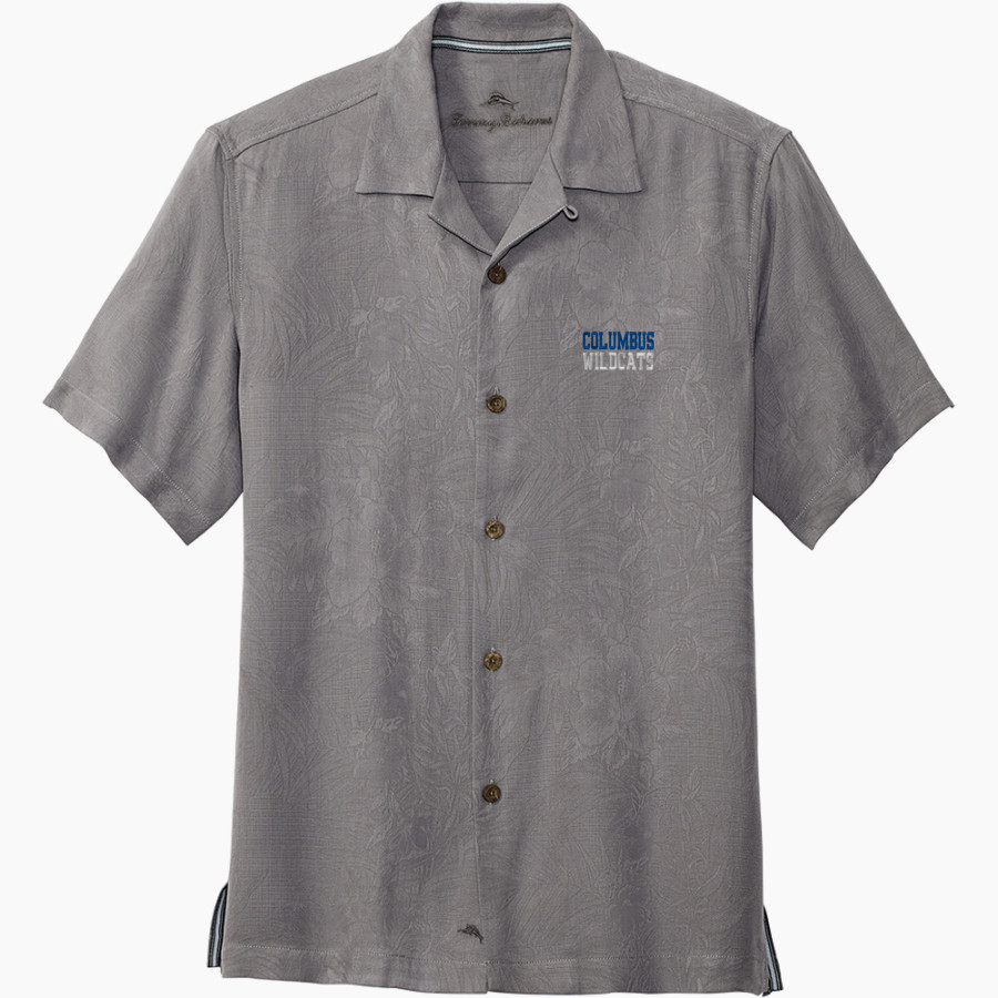 COLUMBUS COMMUNITY HIGH SCHOOL WILDCATS <span class="pdp-name-mascot">COLUMBUS WILDCATS</span> Tommy Bahama Men's Tropic Isles Short Sleeve Shirt