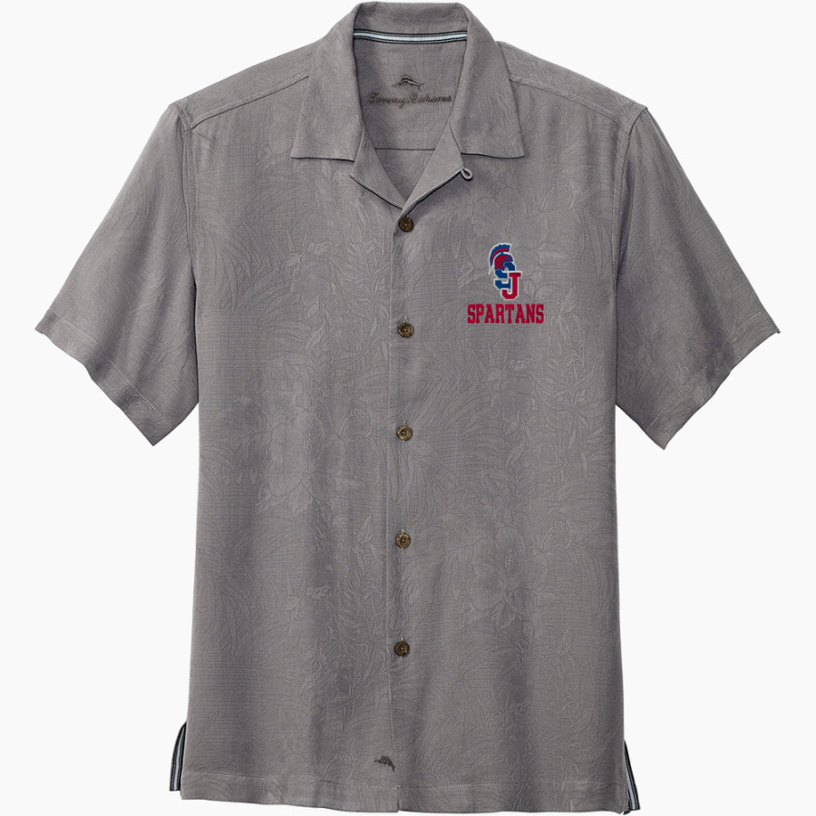 SAINT JOSEPH HIGH SCHOOL SPARTANS official sideline <span class="pdp-name-mascot">SAINT JOSEPH SPARTANS</span> Tommy Bahama Men's Tropic Isles Short Sleeve Shirt