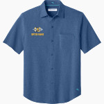 CULPEPER HIGH SCHOOL BLUE DEVILS Tommy Bahama Men's Sandy Point Short Sleeve Shirt Front Thumbnail