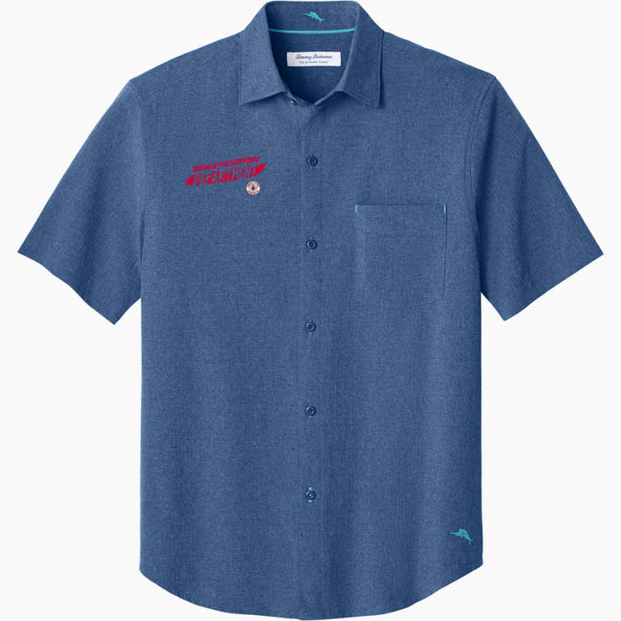 Bureau Of Fire Harrisburg Department <span class="pdp-name-mascot">Bureau Of Fire Harrisburg Department</span> Tommy Bahama Men's Sandy Point Short Sleeve Shirt