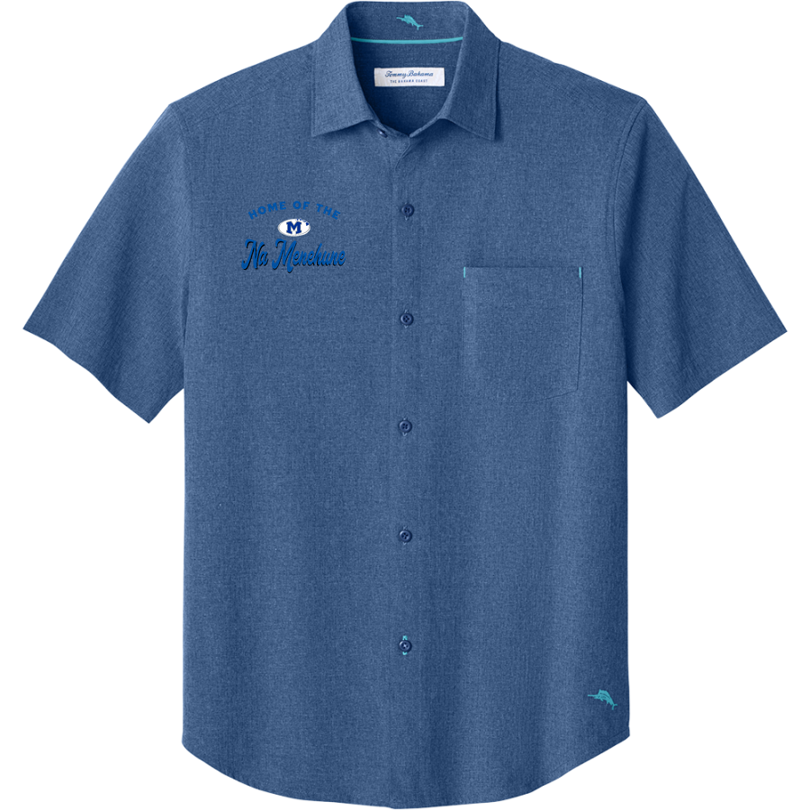 Moanalua Na Menehune <span class="pdp-name-mascot">Moanalua Menehunes</span> Tommy Bahama Men's Sandy Point Short Sleeve Shirt