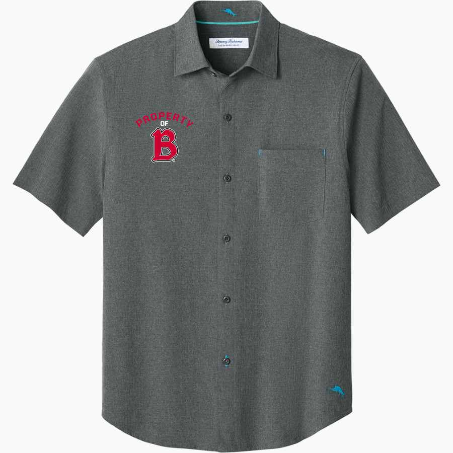 Benedictine University Mesa Redhawks Tommy Bahama Men's Sandy Point Short Sleeve Shirt