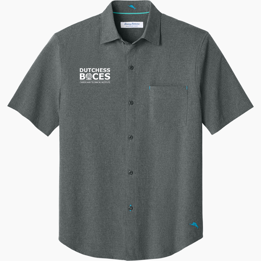 Dutchess BOCES <span class="pdp-name-mascot">Dutchess County BOCES</span> Tommy Bahama Men's Sandy Point Short Sleeve Shirt