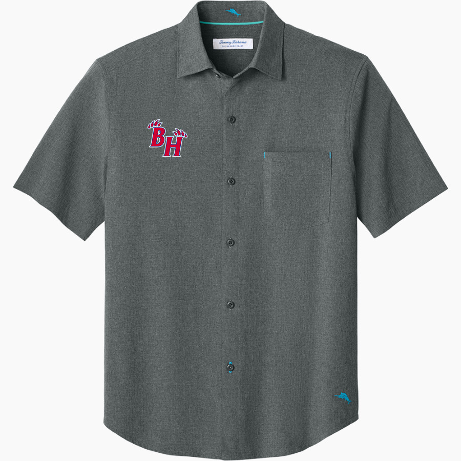 BETH HAVEN CHRISTIAN School Online Apparel Store <span class="pdp-name-mascot">BETH HAVEN CHRISTIAN BEARCATS</span> Tommy Bahama Men's Sandy Point Short Sleeve Shirt