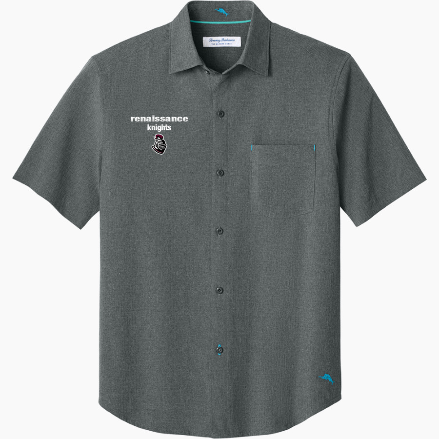 Renaissance Knights <span class="pdp-name-mascot">Renaissance Knights</span> Tommy Bahama Men's Sandy Point Short Sleeve Shirt