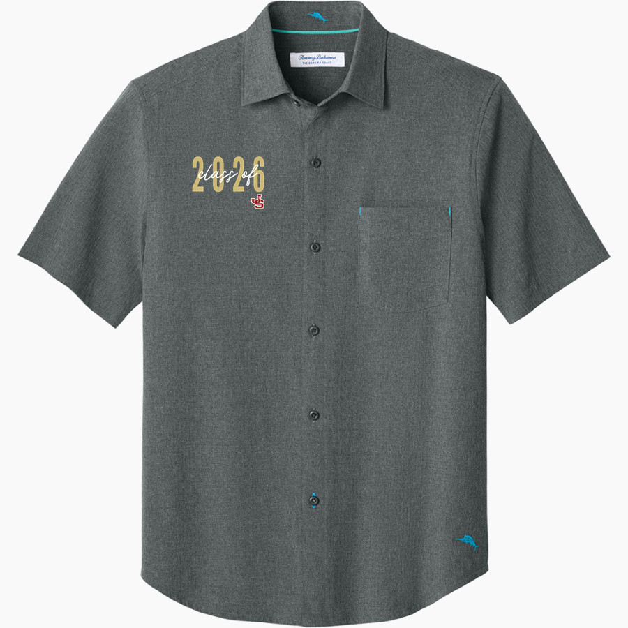 JSERRA CATHOLIC HIGH SCHOOL LIONS <span class="pdp-name-mascot">J SERRA LIONS</span> Tommy Bahama Men's Sandy Point Short Sleeve Shirt