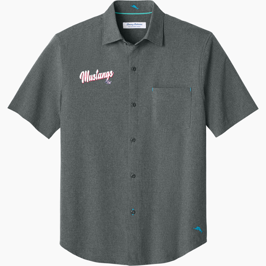 Fulton Science Academy Mustangs <span class="pdp-name-mascot">Fulton Science Academy Mustangs</span> Tommy Bahama Men's Sandy Point Short Sleeve Shirt