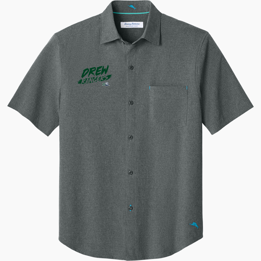 Drew Rangers <span class="pdp-name-mascot">Drew University Rangers</span> Tommy Bahama Men's Sandy Point Short Sleeve Shirt
