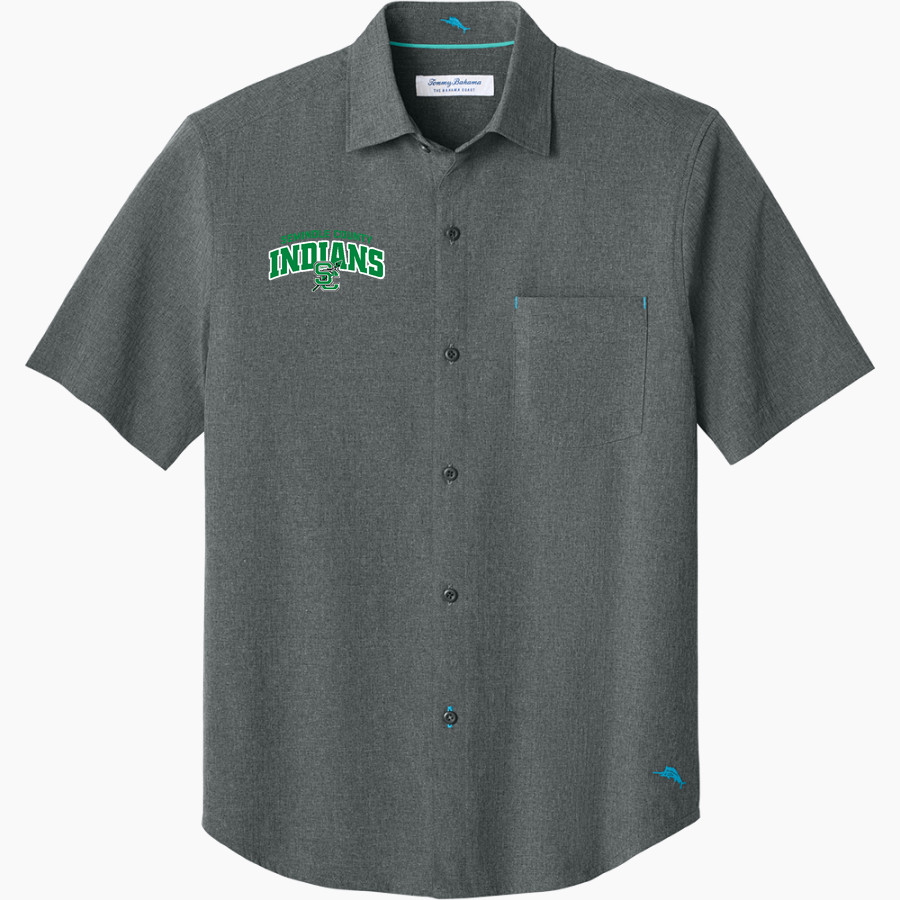 SEMINOLE COUNTY HIGH SCHOOL INDIANS <span class="pdp-name-mascot">SEMINOLE COUNTY INDIANS</span> Tommy Bahama Men's Sandy Point Short Sleeve Shirt