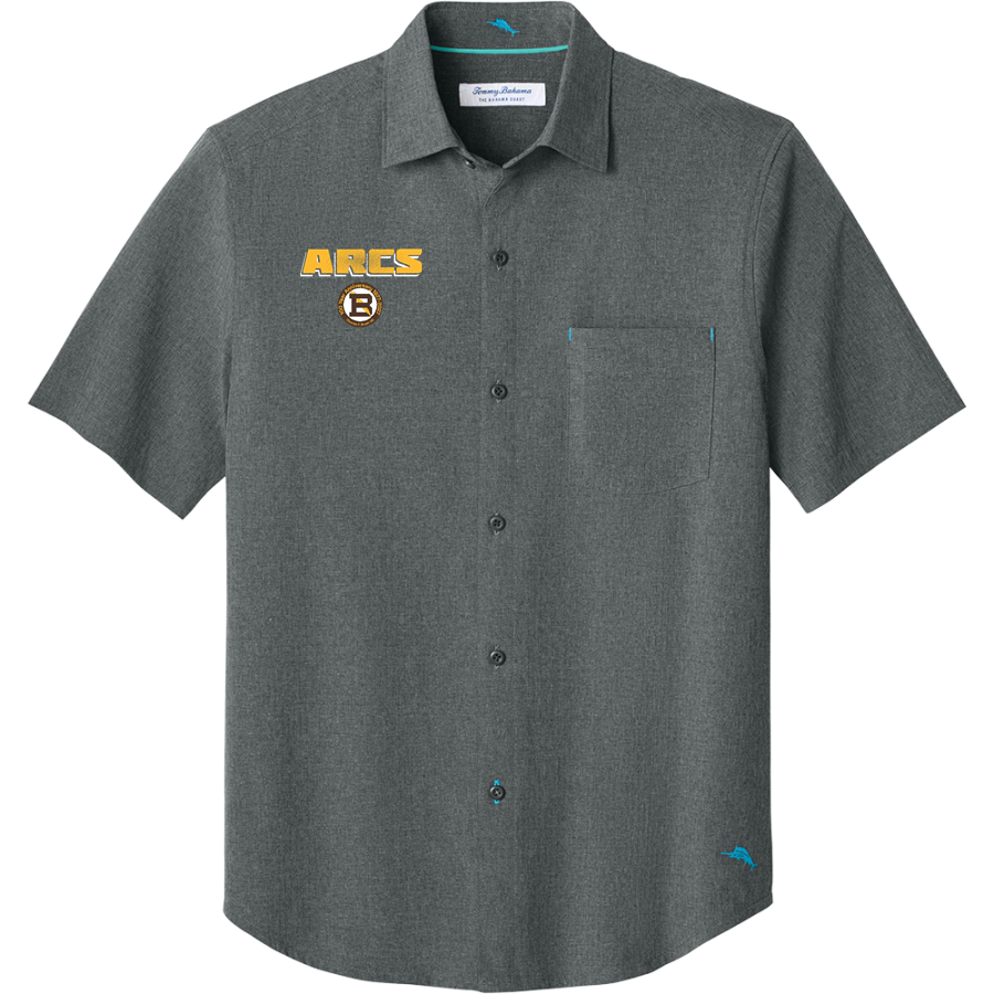 Brush Arcs <span class="pdp-name-mascot">Charles F Brush High School Arcs</span> Tommy Bahama Men's Sandy Point Short Sleeve Shirt