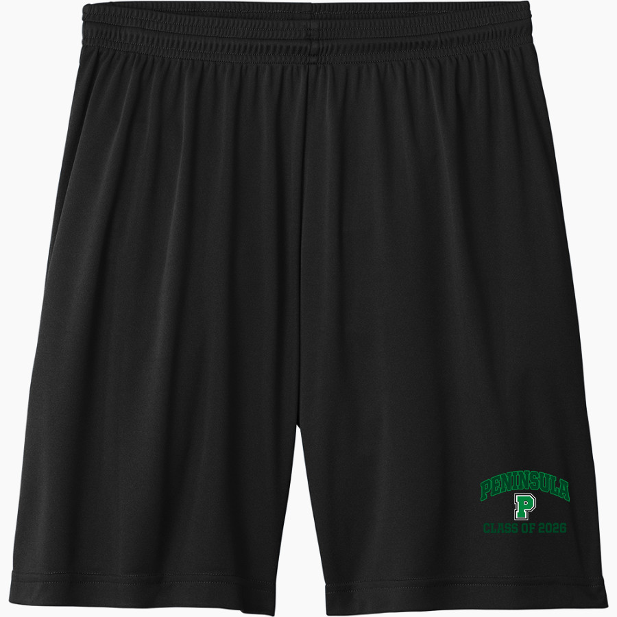 PENINSULA HIGH SCHOOL SEAHAWKS <span class="pdp-name-mascot">PENINSULA SEAHAWKS</span> Sport-Tek Men's PosiCharge Competitor 7" Short