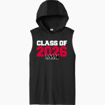 MMI PREPARATORY SCHOOL PREPPERS Sport-Tek Men's Competitor Sleeveless Hoodie Front Thumbnail