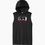 Millbrook Equine Veterinary Clinic Millbrook Equine Vet <span class="pdp-name-mascot">Millbrook Equine Veterinary Clinic</span> Sport-Tek Men's Competitor Sleeveless Hoodie Front Thumbnail