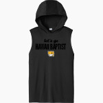 Hawaii Baptist Eagles <span class="pdp-name-mascot">HBA Eagles</span> Sport-Tek Men's Competitor Sleeveless Hoodie Front Thumbnail