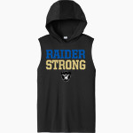 CHARLES E SHEA HIGH SCHOOL RAIDERS Sport-Tek Men's Competitor Sleeveless Hoodie Front Thumbnail