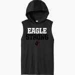 Jupiter Christian Eagles Sport-Tek Men's Competitor Sleeveless Hoodie Front Thumbnail