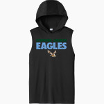 Evergreen Lutheran Eagles Sport-Tek Men's Competitor Sleeveless Hoodie Front Thumbnail