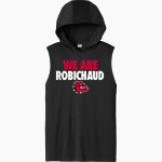 ROBICHAUD HIGH SCHOOL BULLDOGS <span class="pdp-name-mascot">ROBICHAUD BULLDOGS</span> Sport-Tek Men's Competitor Sleeveless Hoodie Front Thumbnail