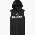 SHELBY VALLEY HIGH SCHOOL WILDCATS <span class="pdp-name-mascot">SHELBY VALLEY WILDCATS</span> Sport-Tek Men's Competitor Sleeveless Hoodie Front Thumbnail